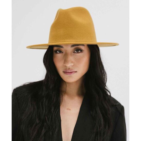 Gigi Pip WES TALL AUSTRALIAN WOOL FEDORA HAT size 55 main image 8